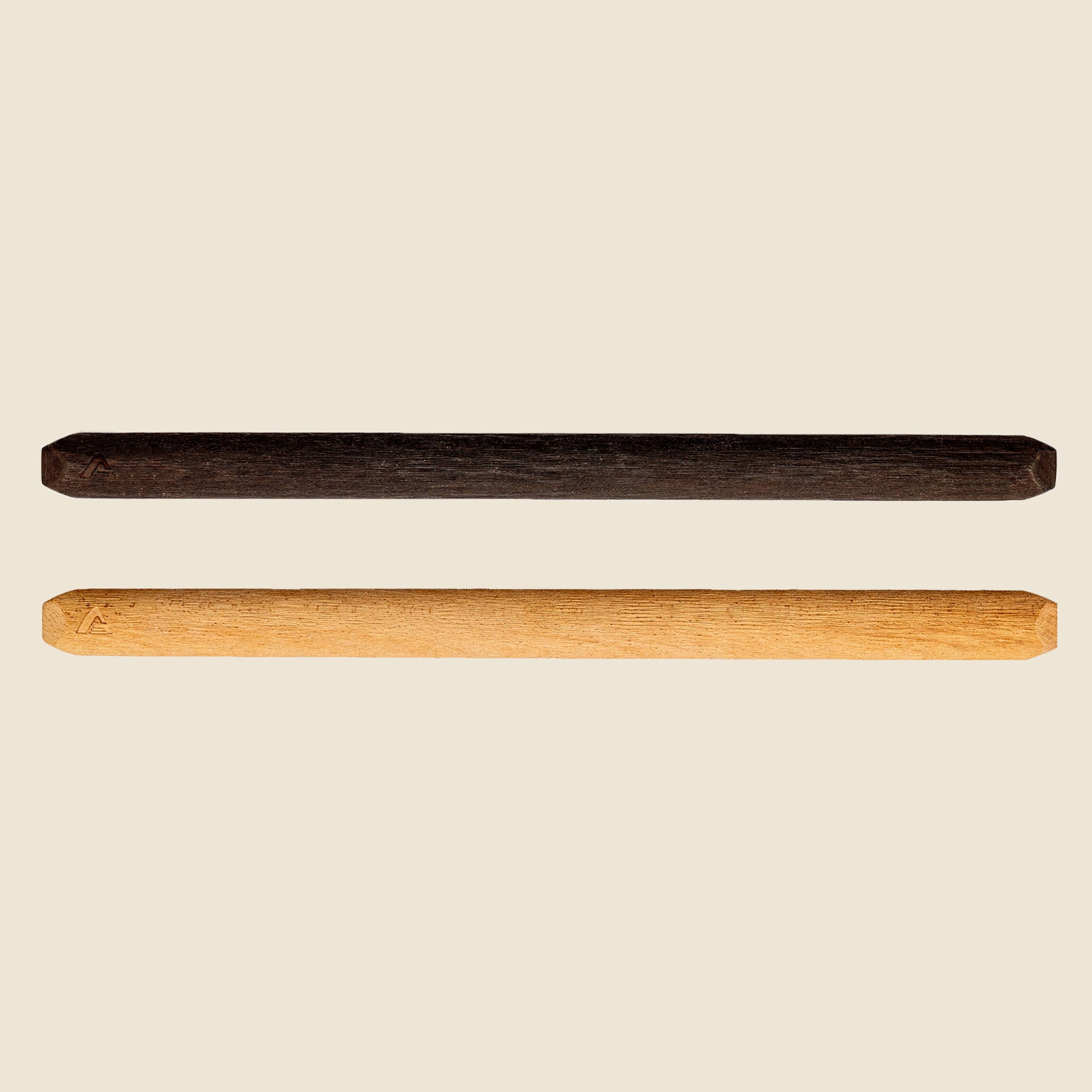 photo pack de barres peisma couleur mixte bois noir longueur 60 centimètres