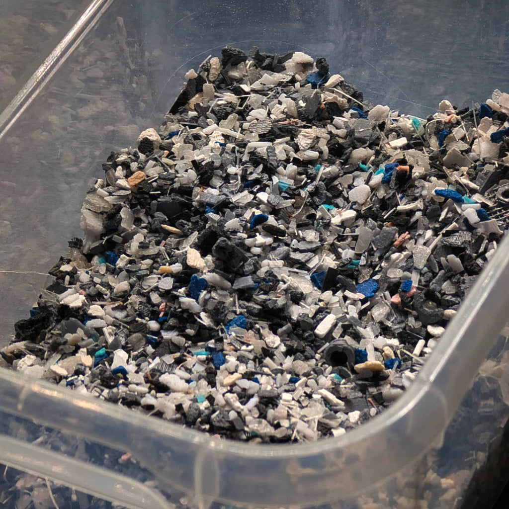 photo broya de pièces d'impression 3D pour recyclage